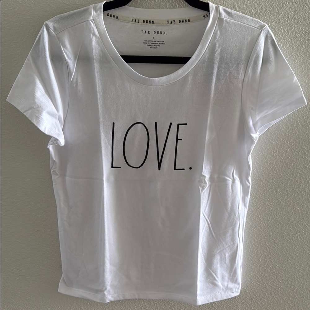 Rae Dunn White Graphic T-Shirt